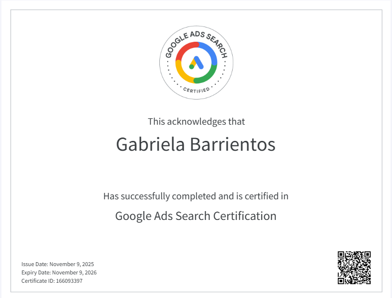 google ads certification